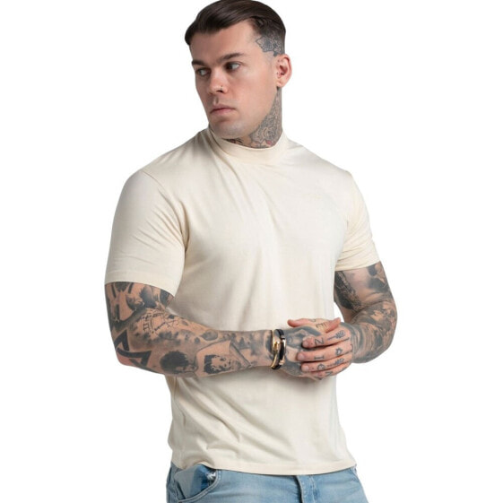 SIKSILK Short Sleeve High Neck T-Shirt