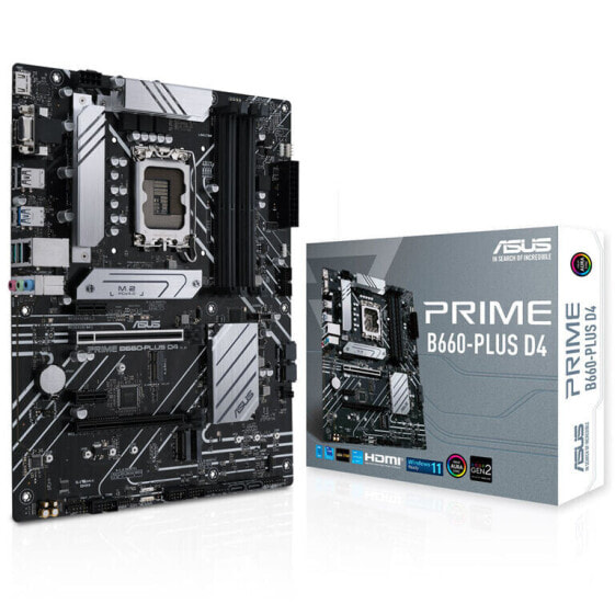 ASUS Prime B660-Plus D4, Intel B660 Mainboard - Sockel 1700, DDR4