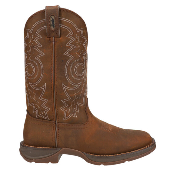 Durango Rebel Wellington Square Toe Mens Brown Casual Boots DB4443