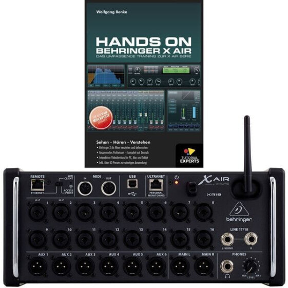 Аудиоинтерфейс BEHRINGER X Air XR18 Hands On Bundle