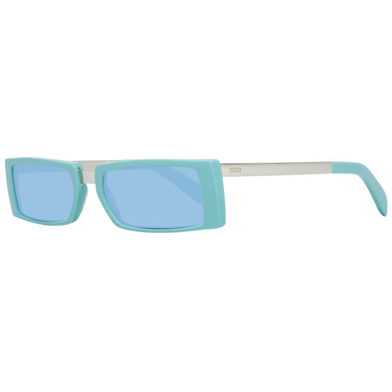 Emilio Pucci Sonnenbrille EP0126 93V 53 Damen Türkis 53-17-140