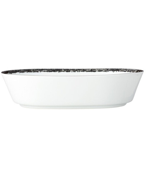 Rill Oval Vegetable Bowl