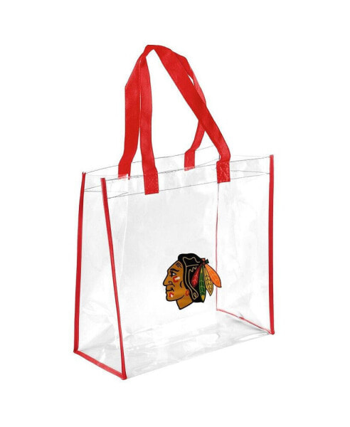 Women's Chicago Blackhawks Clear Tote Bag