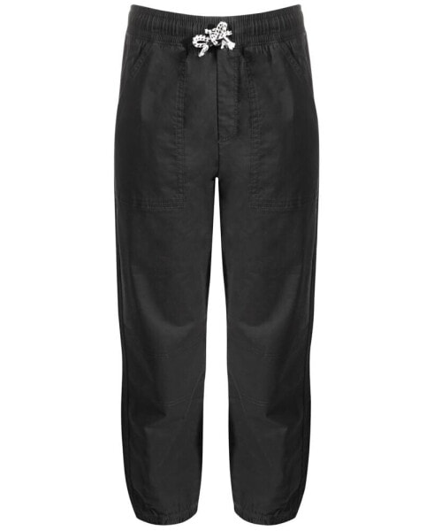 Little Boys Twill Jogger Pants, Created for Macy's