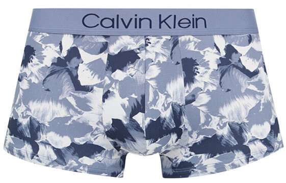 Трусы мужские с принтом Calvin Klein серого цвета