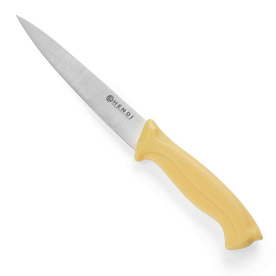 Нож кухонный для филе птицы HACCP 300 мм - желтый HENDI 842539