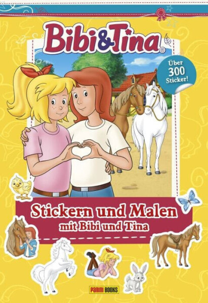 Bibi & Tina - Stickern und Malen