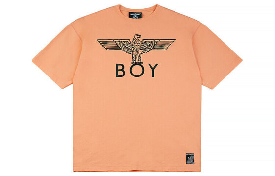 Boy London 经典大老鹰Logo印花短袖T恤 男女同款 橙色 / Футболка Boy London LogoT B202NC404215