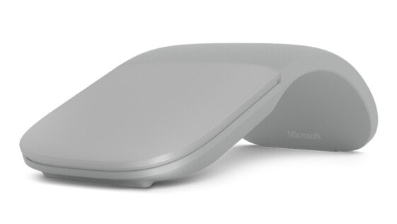 Surface Arc Mouse - Mouse - 1,000 dpi Optical - 2 keys - Gray