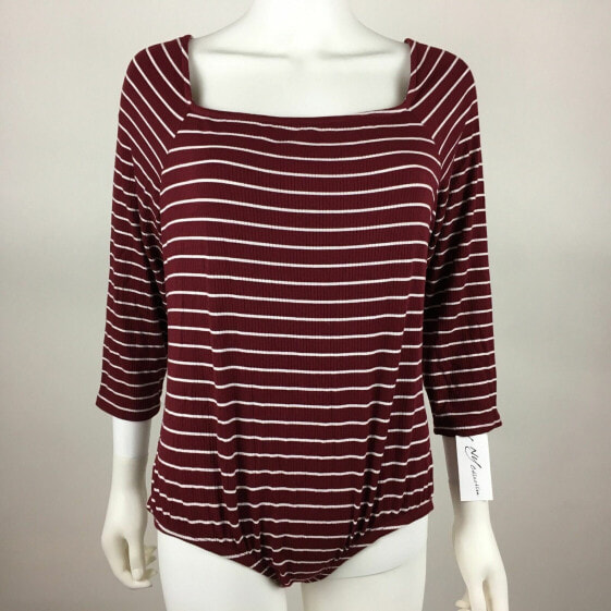 Боди NY Collection Striped Wine White