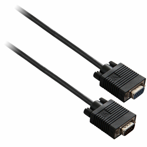 VGA-кабель V7 V7E2VGAXT-03M-BK 3 m Чёрный