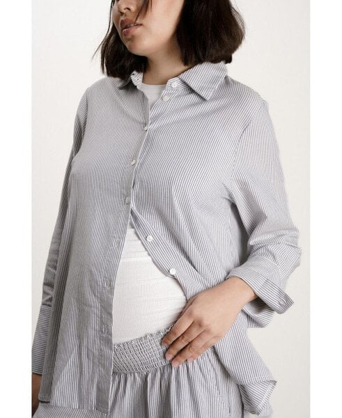 Рубашка для беременных Nom Maternity "Everyday Shirt"