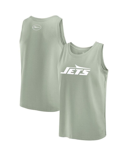 Men's Light Green New York Jets Elements Tank Top