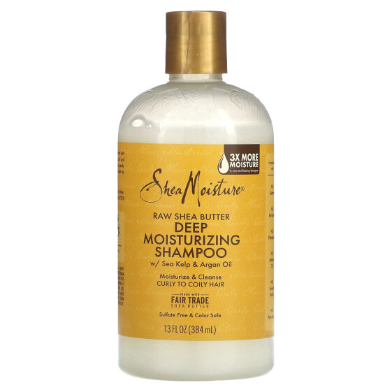 Шампунь увлажняющий SheaMoisture Deep Moisturizing для крутых и кудрявых волос 384 мл