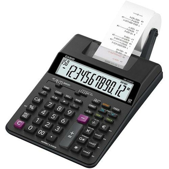 Калькулятор Casio HR-150RCE Чёрный бумага