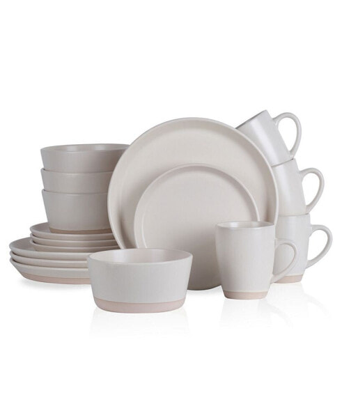 Jules 16 Pc. Dinnerware Set, Service for 4