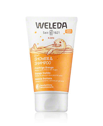 Weleda Kids Shower & Shampoo Fruchtige Orange (150 ml)