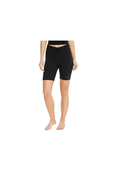 Брюки женские спортивные PUMA Studio Foundation Short Tight 52160901 черные