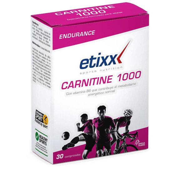 ETIXX Carnitine 30 Units Neutral Flavour Tablets Box