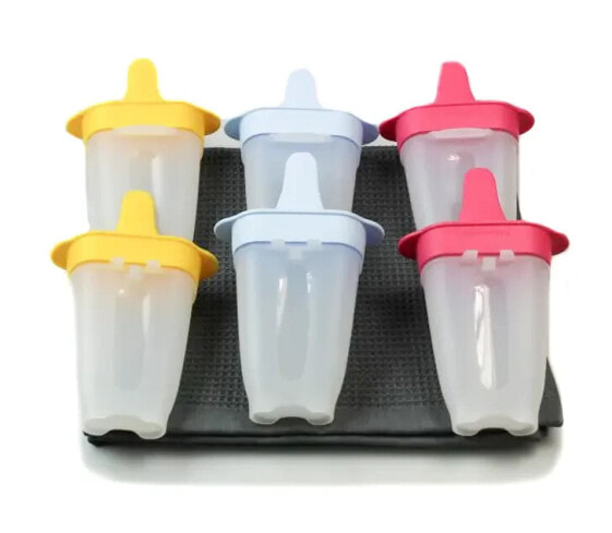 TUPPERWARE Lollitups Eisformen+GLASTUCH