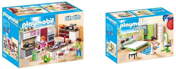 Игровой набор Playmobil Large Family Kitchen Kitchen Семейная кухня (Family Kitchen)