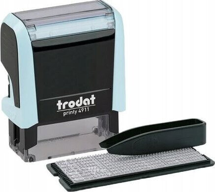 Trodat trodat Stempel Printy Typom 4.0/SB Paste blau+Kis schw 4911