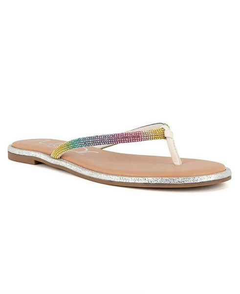 Women's Petition Embellished Flat Sandals