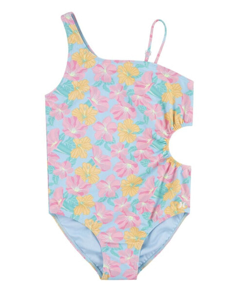 Big Girls Cut Out One Piece Swimsuit