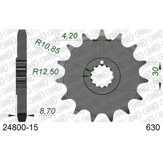 AFAM 24800 Front Sprocket