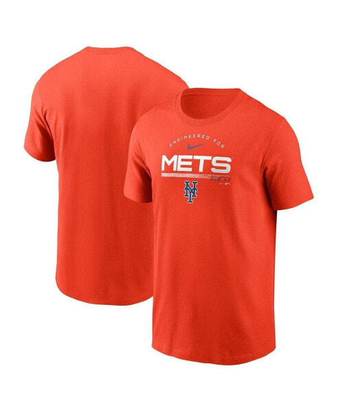 Men's Orange New York Mets Team Engineered Performance T-shirt