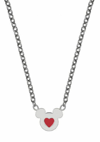 Beautiful Mickey Mouse steel necklace N600629L-157.CS