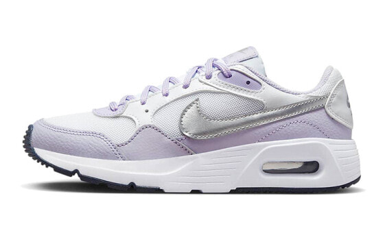 Кроссовки Nike Air Max SC (GS) бело-фиолетовые