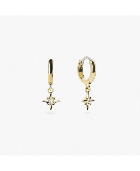 Star Hoop Earrings - Oshi