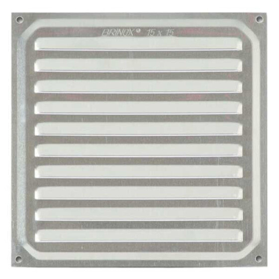 BRINOX Aluminum Adhesive Grid 15x15 cm Ventilation Grille