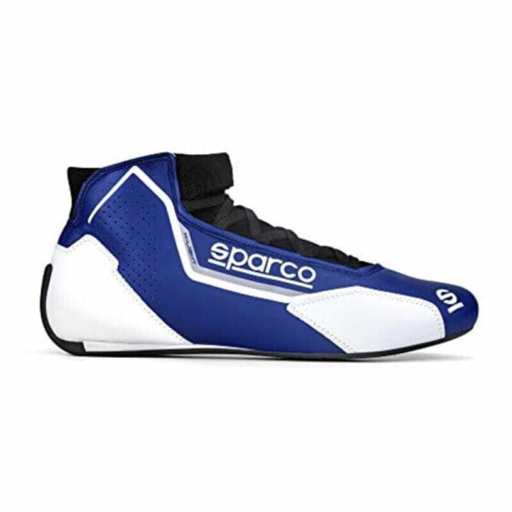 Racing Ankle Boots Sparco X-LIGHT Blue/White