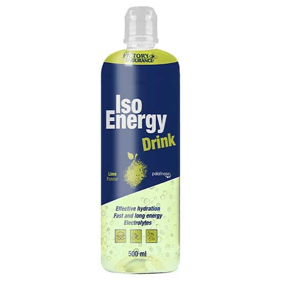 VICTORY ENDURANCE Iso Energy Drink 500ml Lime Energy Gel 1 Unit