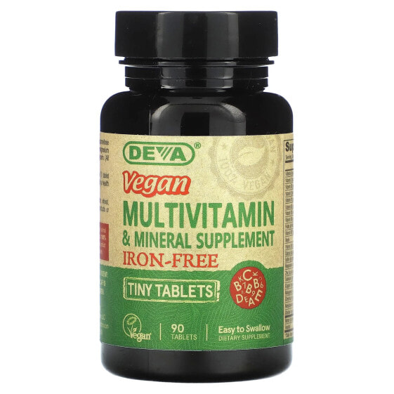 Витаминно-минеральные комплексы DEVA Vegan Tiny-Tablets без железа 90 таблеток