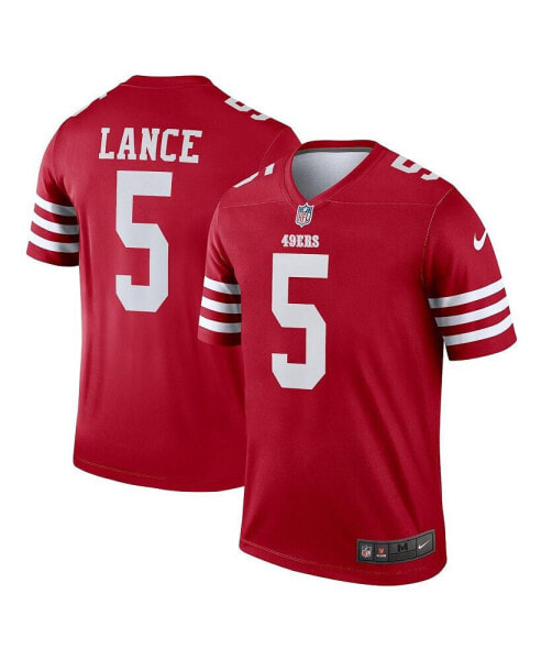 Men's Trey Lance Scarlet San Francisco 49ers Legend Jersey
