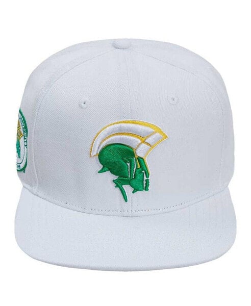 Men's White Norfolk State Spartans Mascot Evergreen Wool Snapback Hat