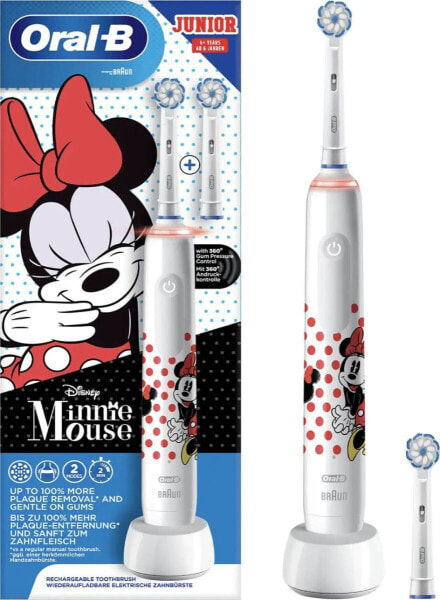 Szczoteczka Oral-B Pro 3 Pro 3 Junior Minnie Mouse White