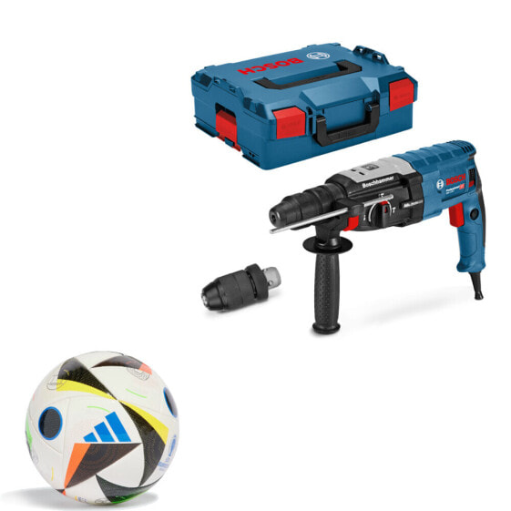 Bosch Bohr- und Meißelhammer GBH 2-28 F mit SDS-Plus in der L-Boxx 136 (Gr. 2) & Mini Fußball