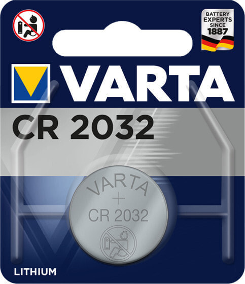 Varta CR2032 - Single-use battery - Lithium - 3 V - 1 pc(s) - 220 mAh - 3.2 mm