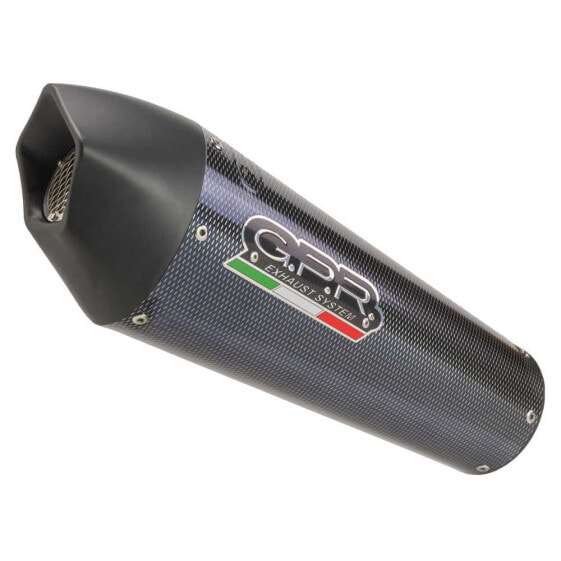 GPR EXHAUST SYSTEMS GP Evo4 Poppy Slip On Muffler Tiger 900 20-21 Euro 5 Homologated