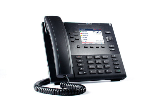 Mitel 80C00002AAA-A - IP Phone - Black - Wired handset - User - 9 lines - LCD