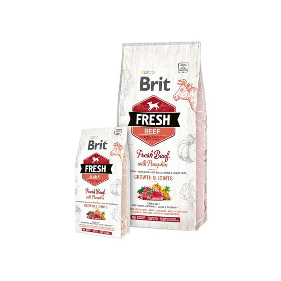 Фураж Brit Fresh Для взрослых Телятина Говядина 12 kg