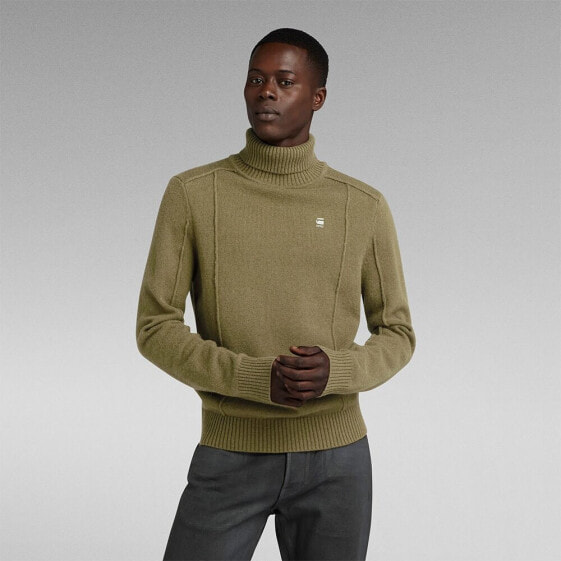 G-STAR Structure Turtle Neck Sweater