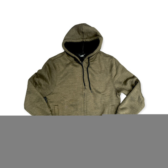 Member's Mark Men's Full Zip Rib Cuff & Hem Sherpa Lined Hoodie