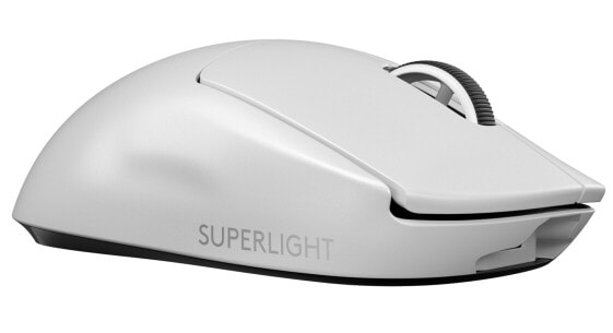 Logitech G PRO X SUPERLIGHT Wireless Gaming Mouse - Right-hand - RF Wireless - 25600 DPI - 1 ms - White