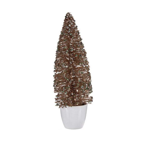 Christmas Tree Medium 10 x 33 x 10 cm Mint Plastic champagne