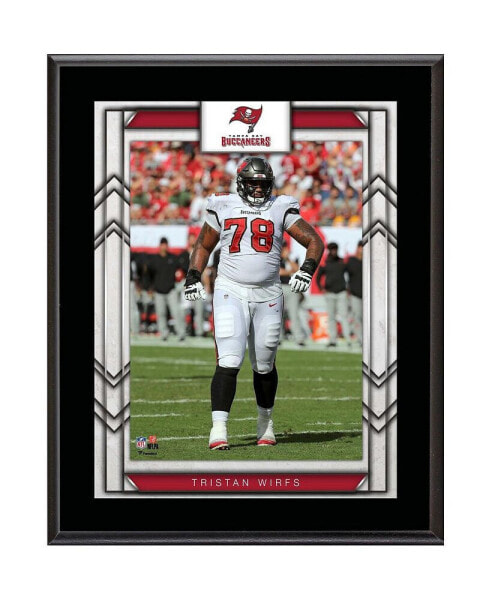 Tristan Wirfs Tampa Bay Buccaneers 10.5" x 13" Sublimated Player Plaque